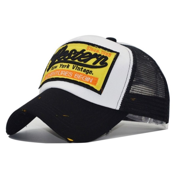 Trucker siltes sapka T166 felirattal fekete