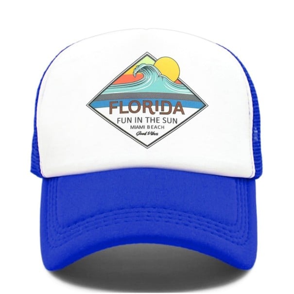 Trucker siltes sapka T168 kék