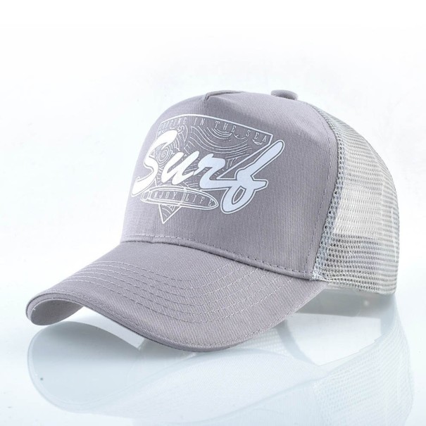 Trucker šiltovka T220 sivá