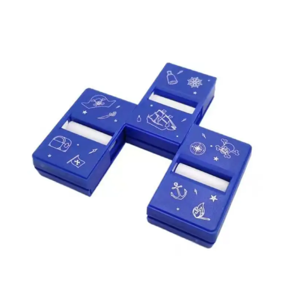 Truque de Mágica Lápis Quebrado 9 x 5 x 1 cm Design Pirata Reparação Mágica do Lápis Acessório Fácil para Crianças Iniciante Brinquedo Mágico Infantil 1