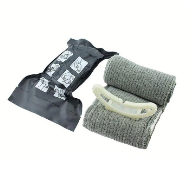 Trykbandage 2 m grå