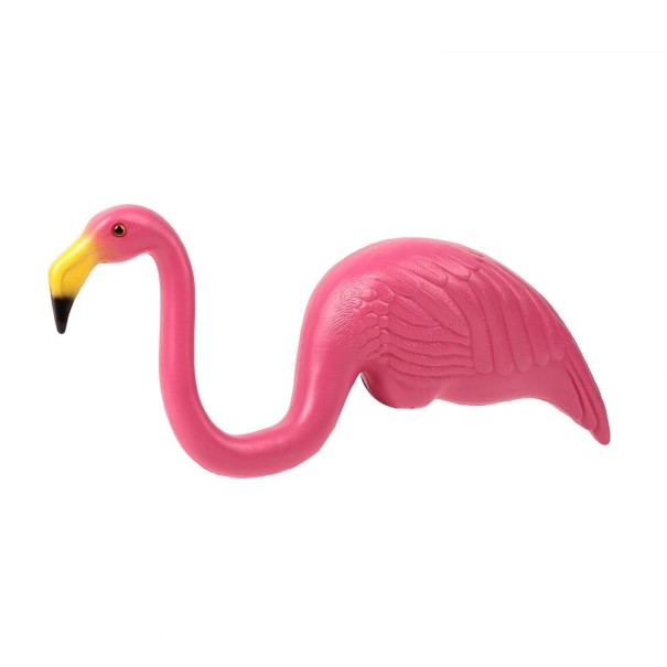 Tuindecoratie flamingo roze 2