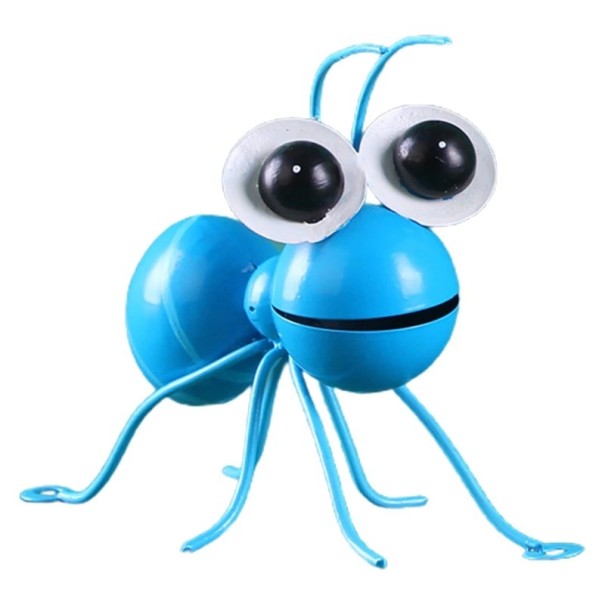 Tuindecoratie mier blauw 2