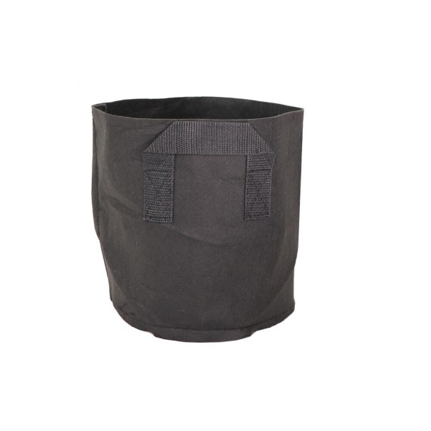 Tuinkweekzak met handvatten zwart 2