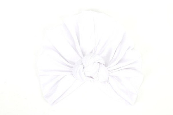 Turban för kvinnor vit