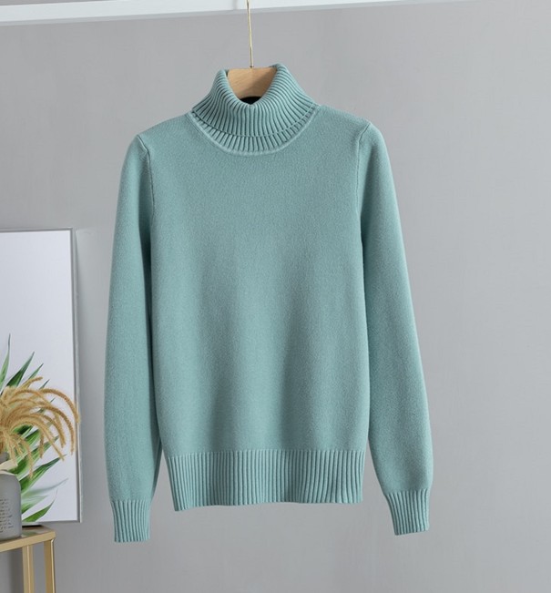 Turtleneck G227 dam turkos