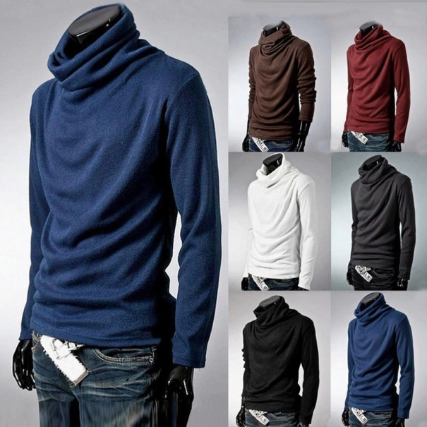 Turtleneck tröja för män F265