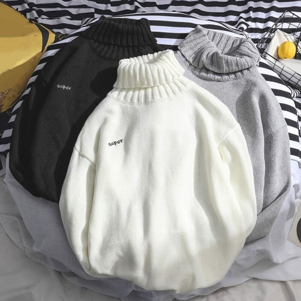 Turtleneck tröja för män F306