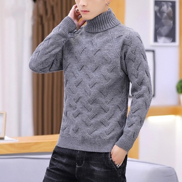 Turtleneck tröja för män