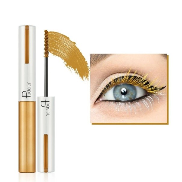 Tusz do rzęs Color Volume Long Lasting Eyelash Extension Mascara Wodoodporny naturalny tusz do rzęs złoto