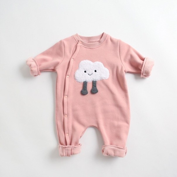 Tutina per neonati T2681 rosa 6-12 mesi