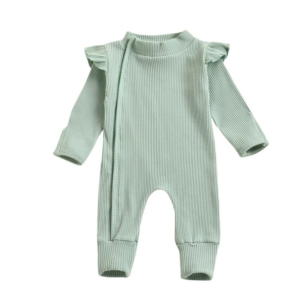 Tutina per neonato T2609 verde chiaro 6-9 mesi
