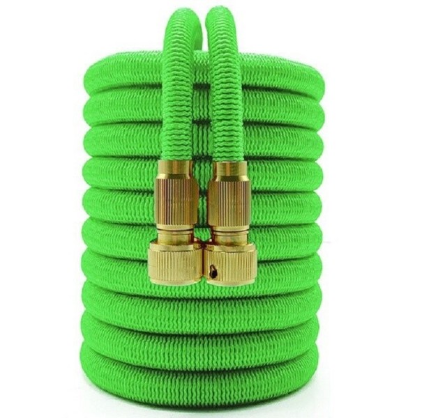 Tuyau d'arrosage rétractable vert 37,5 m