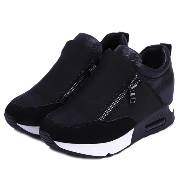 Tvåfärgade sneakers för kvinnor