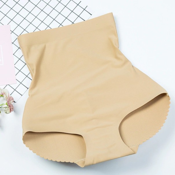 Tvarující kalhotky s push-up efektem béžova XL
