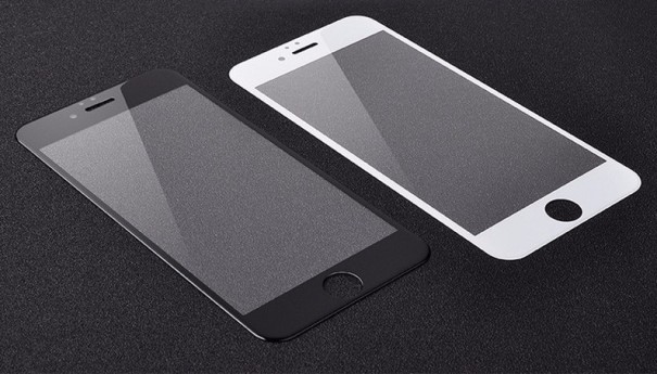 Tvrdené Sklo pre Apple Iphone s okrajom J1629 biela 6