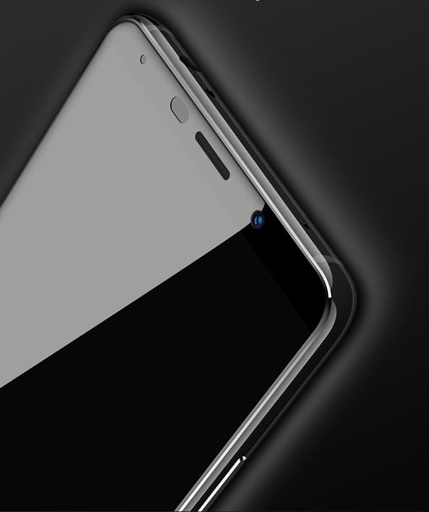 Tvrzené ochranné sklo 4D na displej pro telefony Huawei P9 a P10 Zaoblené hrany Tloušťka 0,3 mm Ochrana před poškrábáním a poškozením bílá P10