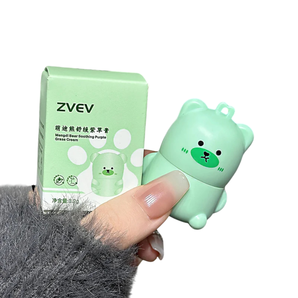 Tyčinka na štípnutí od komárů chladivý uklidňující efekt zelená tyčinka s víčkem medvídek snadná aplikace pro úlevu od svědění 1