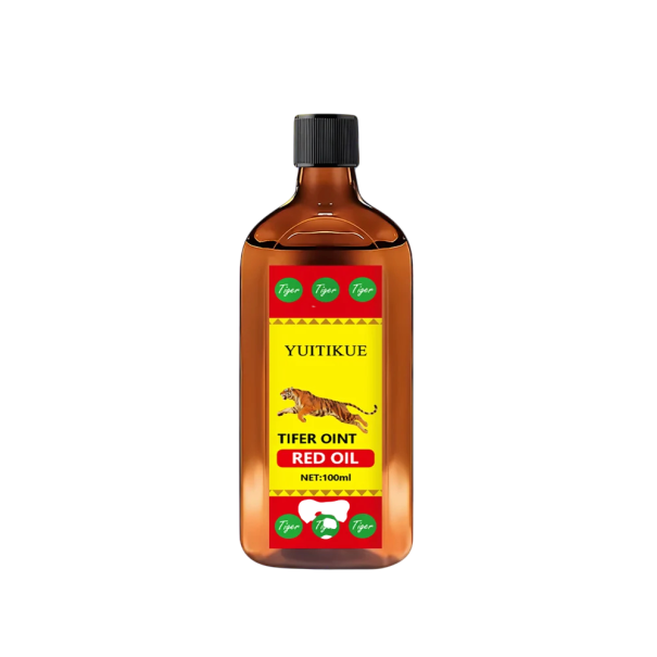 Tygří tělový olej hřejivý masážní 100 ml pro svaly a klouby, receptura pro úlevu od bolesti, sport i každodenní použití 1