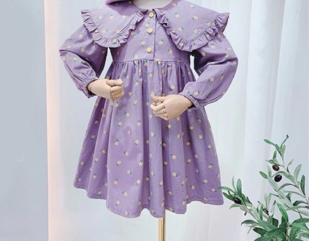 Tyttöjen mekko N290 2