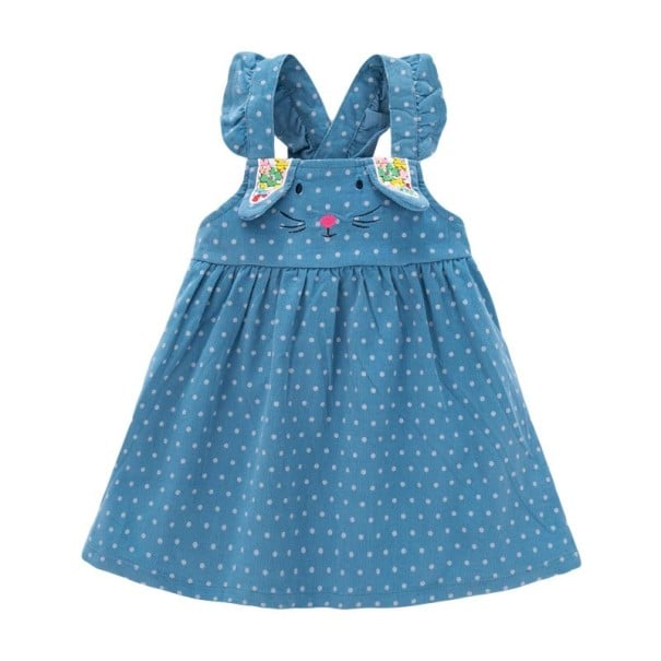 Tyttöjen mekko N488 12-18 kuukautta