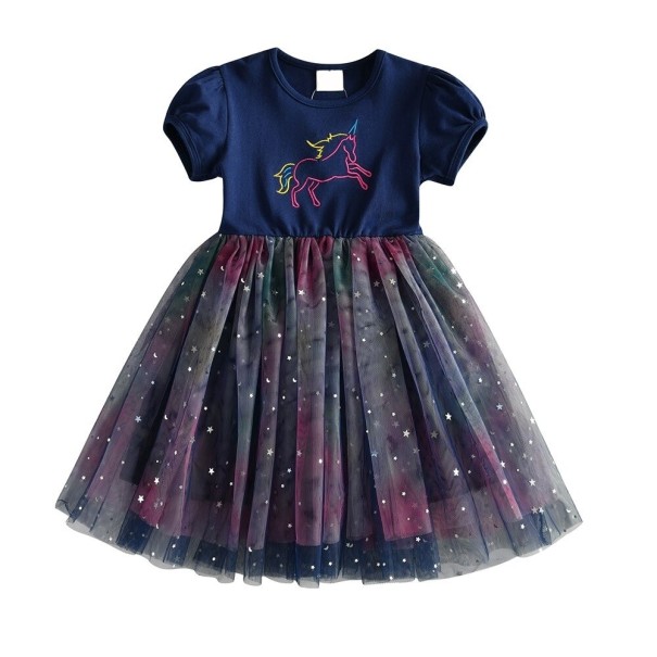 Tyttöjen mekko N597 3