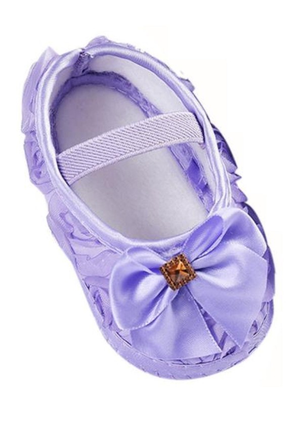 Tyttöjen Pamela-tossut violetti 0-6 kuukautta