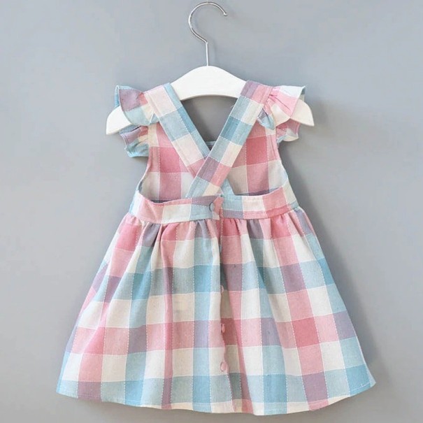 Tyttöjen ruudullinen mekko 5
