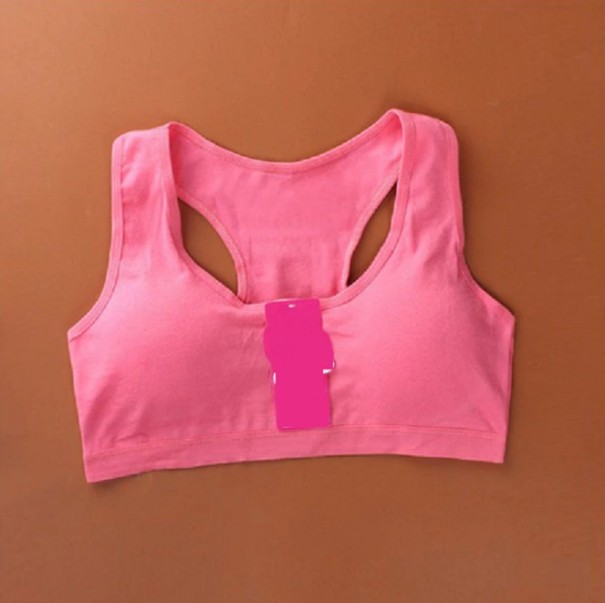 Tyttöjen urheiluliivit A89 vaalean punainen