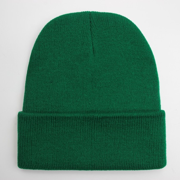 Tyylikäs unisex-hattu J3538 tummanvihreä