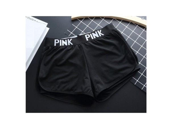 Tyylikkäät naisten shortsit PINK J1011 musta M