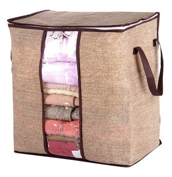 Ú storage box para almofadas, mantas e toalhas J3459 4