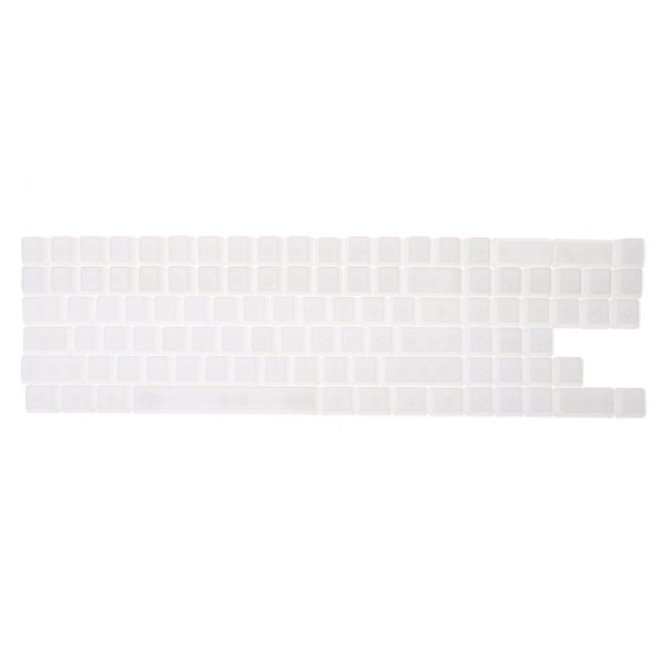 Udskiftelige taster på tastaturet hvid