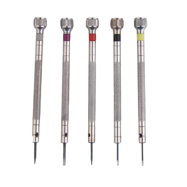 Uhrenreparatur-Schraubendreher-Set, 5-teilig, 0,8–1,6 mm, Feinmechanik-Werkzeuge, professionelles Uhren-Reparatur-Set 1