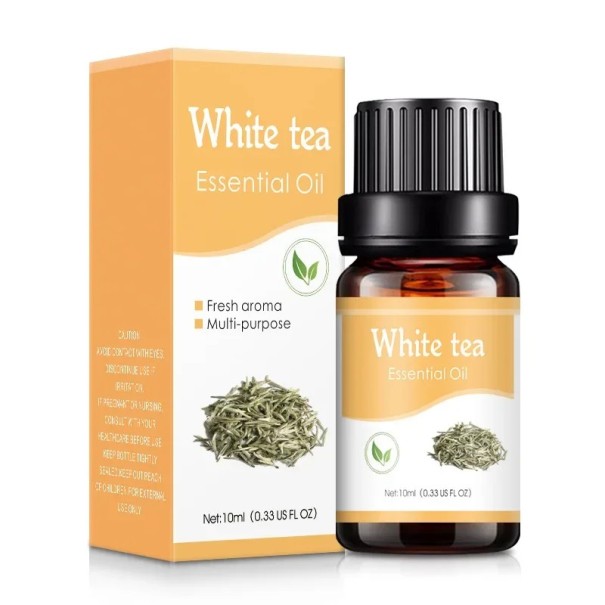 Ulei esențial pentru difuzor de aromă 10 ml Ulei parfumat solubil în apă Aromaterapie Relaxare Parfum natural Parfum interior White Tea