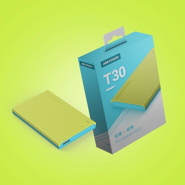 Ulkoinen kiintolevy K2271 vihreä 2TB