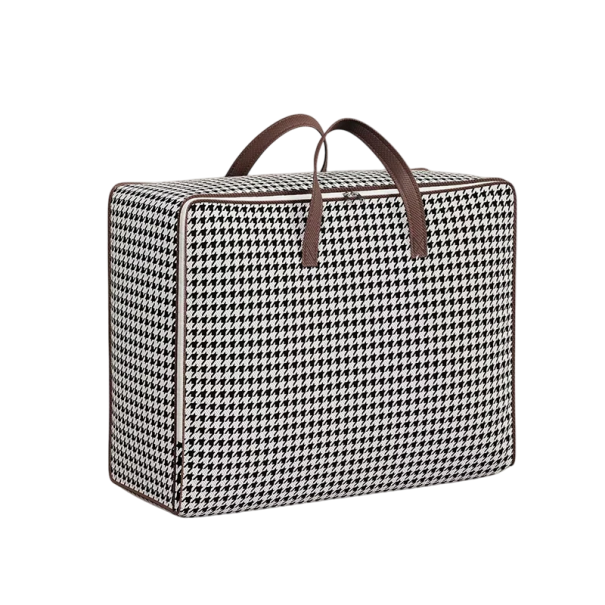 Úložná taška 36 l 52 x 19 x 33 cm Skládací organizér s rukojeťami Vodotesný textilný box na oblečenie deky hračky úložný priestor do bytu 1