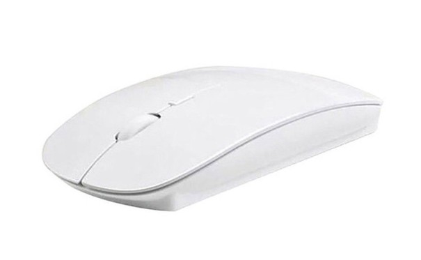Ultra cienka mysz bezprzewodowa 1600 DPI biały
