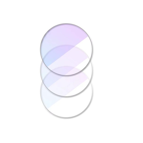 Ultra HD gehard glas bescherming 2.5D 3 stuks Beschermfolie voor het scherm van de OnePlus Watch 3 9H bescherming tegen krassen, zweet en vingerafdrukken 1