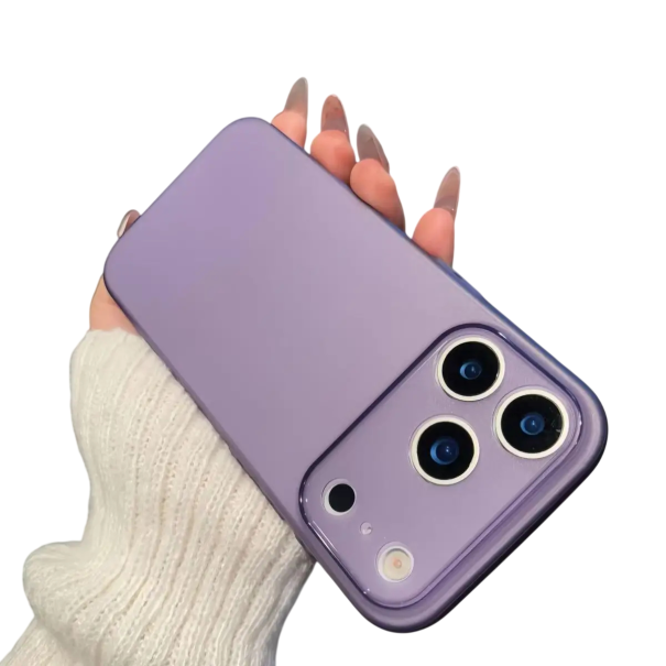 Ultra ohut matta kuori Apple iPhone Air Minimalistinen suojakuori Kevyt muotoilu Sormenjälkiä vastaan violetti