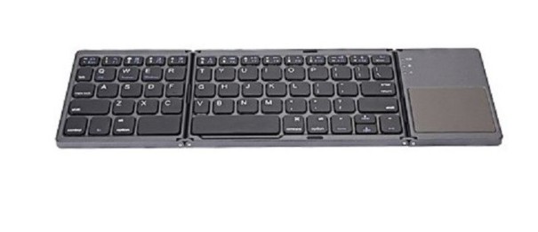 Ultra tenká bezdrátová skládací klávesnice J1630 černá