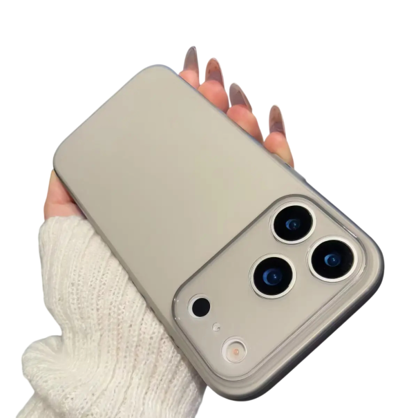 Ultra tenký matný kryt pre Apple iPhone Air Minimalistický ochranný obal Ľahký dizajn Proti odtlačkom prstov sivá