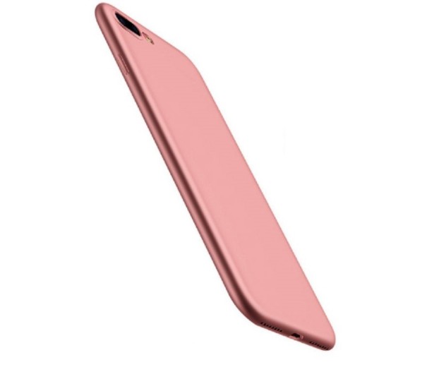 Ultra-thin Silicone Case for iPhone J1015 pink 6 Plus