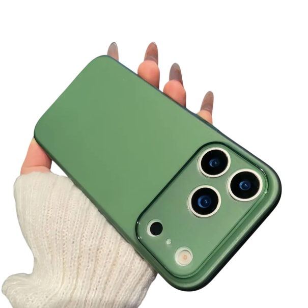 Ultra tynd mat cover til Apple iPhone 17 Minimalistisk beskyttelseshætte Let design grøn