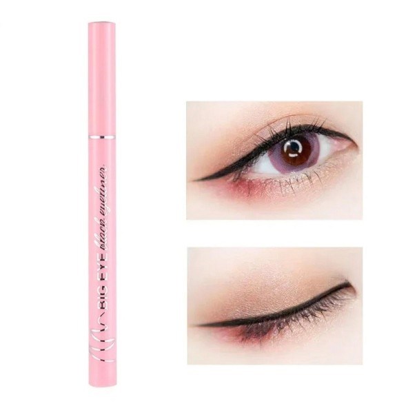 Ultracienki eyeliner w płynie Wodoodporny eyeliner czarny