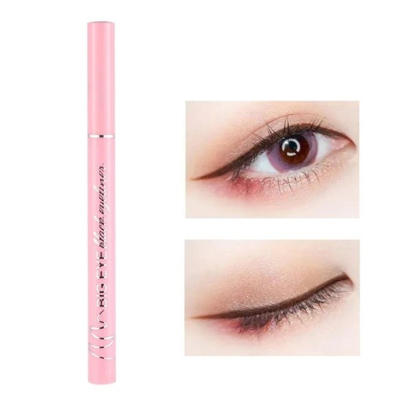 Ultradunne vloeibare eyeliner Waterdichte eyeliner bruin