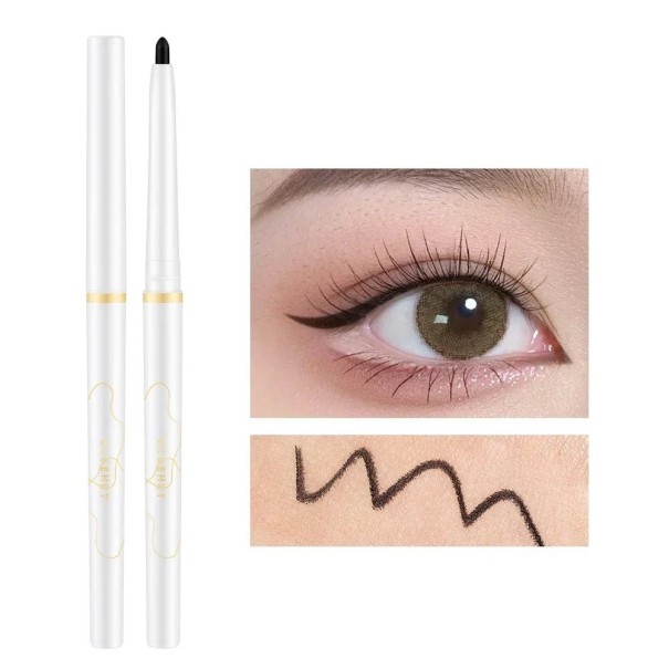 Ultradünner Gel-Eyeliner-Stift, wasserfester Eyeliner-Eyeliner-Stift schwarz