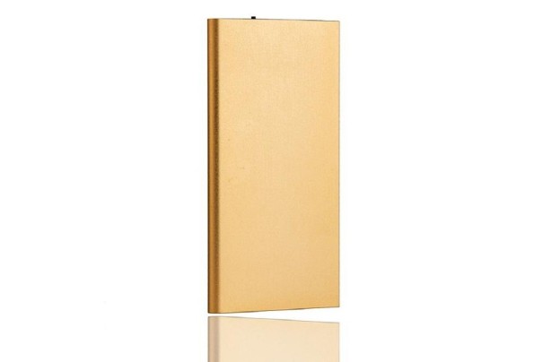 Ultraflache Powerbank 20000 mAh golden