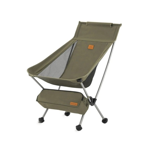 Ultraľahké skladacie rybárske kreslo 44 x 38 x 86 cm Nosnosť 120 kg Kompaktná stolička na ryby Kempingové kreslo Ľahká outdoor stolička armádny zelená