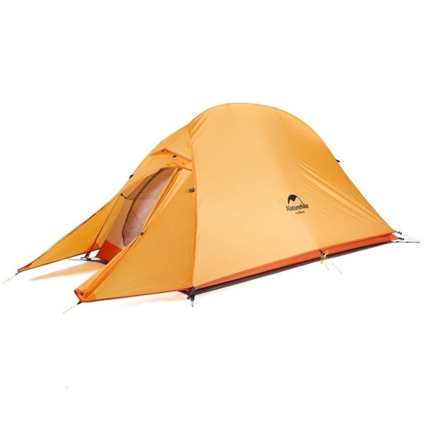 Ultralet 1-persons udendørstelt orange